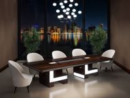 Virginia Modern Conference Table Room Scene