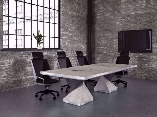 Mateo Modern Conference Table-Room Scene